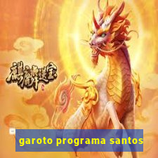 garoto programa santos